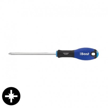 Κατσαβίδι pozidriv με παξιμάδι PZ3x150mm BOST 624610
