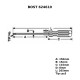 Κατσαβίδι pozidriv με παξιμάδι PZ3x150mm BOST 624610