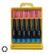 Κατσαβίδια ακριβείας Torx σετ 6 τεμ. 25mm T5-T10 OEM