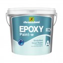 Εποξικό Χρώμα 2 συστατικών Epoxy Paint Νερού Χρωμοδομή