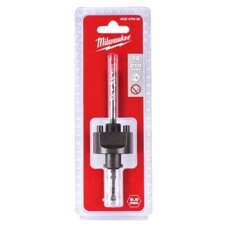 Οδηγός ποτηροτρύπανου HEX 9.5mm για Φ32-Φ210 Milwaukee 4932479466