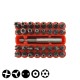 Μύτες 1/4" 25mm με μαγνητικό αντάπτορα σετ 33 τεμ. FORCE 2331