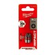 Μύτη PH3 25mm σετ 2 τεμ. Shockwave Milwaukee 4932430857
