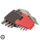 Κλειδιά άλλεν Torx με τρύπα σετ 9 τεμ. FORCE 5098T