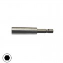 Αντάπτορας μαγνητικός για μύτες 1/4" 60mm FORCE 81260