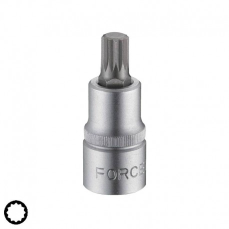 Καρυδάκι άλλεν πολύσφηνο 1/2" κοντό FORCE 3480