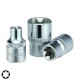 Καρυδάκι Torx 1/4" θηλυκό κοντό FORCE 526