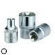 Καρυδάκι Torx 3/8" θηλυκό κοντό FORCE 536