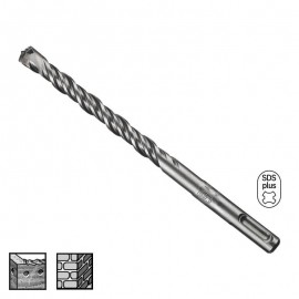 Τρυπάνι μπετού SDS-PLUS δίκοπo Φ10 ή Φ12x1000mm S4 BOSCH