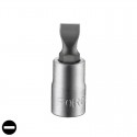 Καρυδάκι ίσια μύτη 1/4" κοντό FORCE 323320
