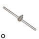 Μανέλα ταφ πατητή με ασφάλεια 1/2" 250mm FORCE 8034250L