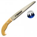 Πριόνι κλάδου ίσιο 240mm με ξύλινη λαβή Topman 1013-240