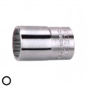Καρυδάκι ίντσας 1/2"-1/2" πολύγωνο κοντό ACESA 710SS2120