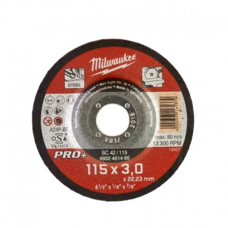 Δίσκος κοπής μετάλλου PRO+ SC 42 Milwaukee 493245149