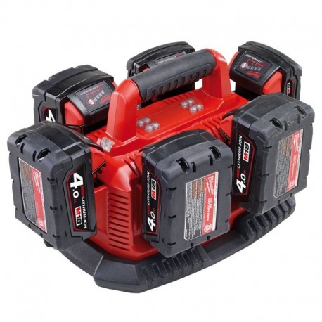 Φορτιστής μπαταριών 6 θέσεων M1418 C6 Milwaukee 4932430086