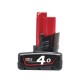 Μπαταρία 4.0Ah M12 B4 Milwaukee 4932430065