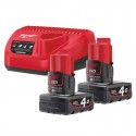 Πακέτο ενέργειας M12 NRG 402 Milwaukee 4933459211