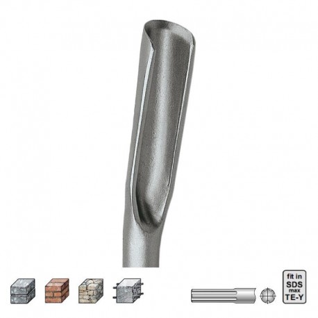 Καλέμι χούφτα SDS-MAX 26x300mm KEIL