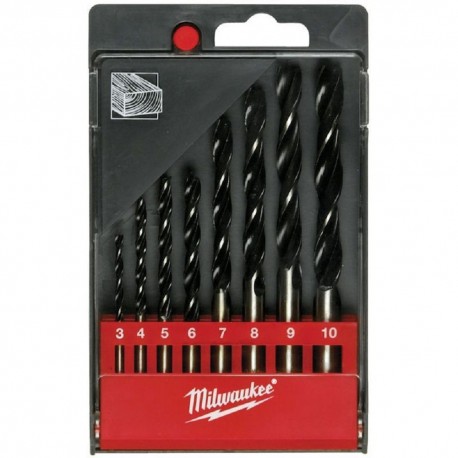 Τρυπάνια ξύλου ακίδος σετ 8 τεμ. Milwaukee 4932352466