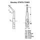 Μυτοτσίμπιδο κυρτό Dynagrip 150mm STANLEY STHT0-75065
