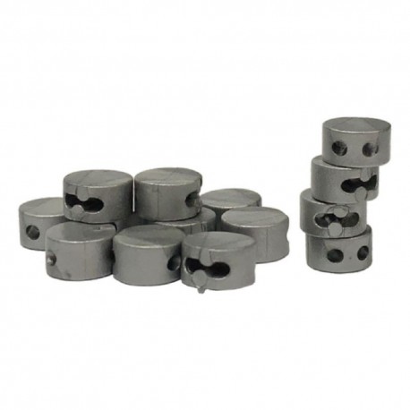 Μολυβδοσφραγίδες πλαστικές 9mmX5mm 1000 τεμ. OEM