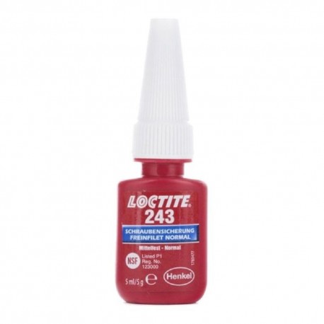 Ασφαλιστικό σπειρωμάτων 5ml Loctite 243 Henkel
