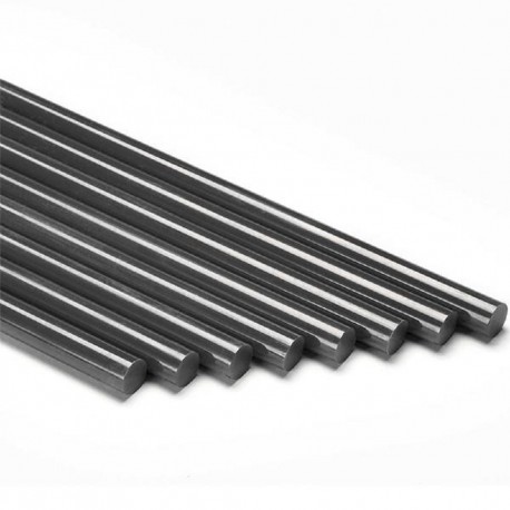 Σιλικόνη σε ράβδους μαύρη Φ11.5mmx30cm σετ 10 τεμ. OEM