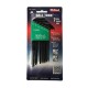 Κλειδιά Άλλεν Torx μπίλιας σετ 7 τεμ. T10-T40 EKLIND U.S.A. 10007