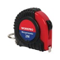 Μέτρο 2mx6mm μπρελόκ WORKPRO