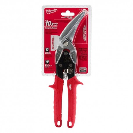 Λαμαρινοψάλιδο αριστερό μακρύκοπο 290mm Milwaukee 48224538