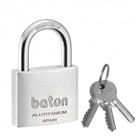 Λουκέτο κοντόλαιμο Alutitanium 761S BATON