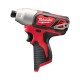 Παλμικό κατσαβίδι 1/4" M12 BID-0 Milwaukee 4933441955
