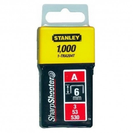 Δίχαλα καρφωτικού τύπου A 1000 τεμ. STANLEY 1-TRA20