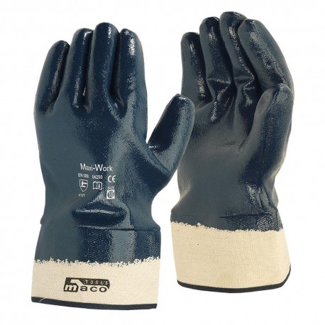 Γάντια Latex Νιτριλίου MACO MAXI-WORK 4250