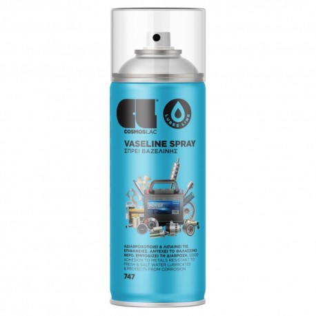 Σπρέι Βαζελίνης Vaseline Spray 400ml Νο747 COSMOS LAC
