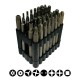Μύτες 1/4" 75mm σετ 32 τεμ. PASCO TOOLS 001663