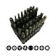 Μύτες 1/4" 75mm σετ 32 τεμ. PASCO TOOLS 001663