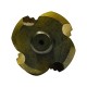 Τρυπάνι κωνικό με 4 αυλακώσεις HSS 6-38 PASCO TOOLS