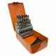 Τρυπάνια αέρος HSS σετ 25 τεμ. από 1mm έως 13mm PASCO TOOLS 000080