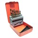 Τρυπάνια κοβαλτίου 5% σετ 19 τεμ. από 1mm έως 10mm PASCO TOOLS
