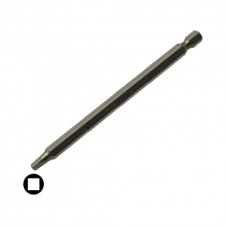 Μύτη τετράγωνη Robertson (square) RO2 100mm 1/4" PASCO TOOLS