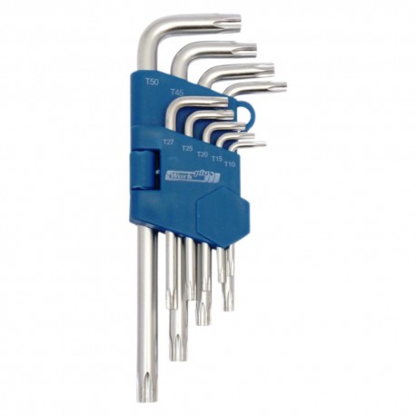 Κλειδιά άλλεν Torx με τρύπα σετ 9 τεμ. WORK PLUS 32109