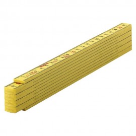 Μέτρο σπαστό πλαστικό κίτρινο 2m Sola HK2/10G