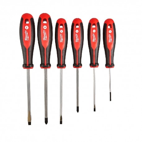Κατσαβίδια ίσια και σταυρού σετ 6 τεμ. Milwaukee 4932471807