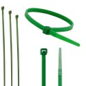 Δεματικά καλωδίων πράσινα σετ 100 τεμ. PASCO TOOLS