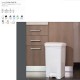 Κάδος απορριμμάτων με πεντάλ 40Lt VIOMES No146