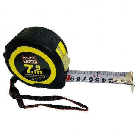 Μέτρο 7.5mx32mm με διπλό στοπ PASCO TOOLS 22-7532