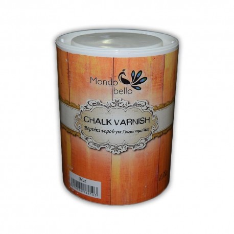Βερνίκι νερού διάφανο Ματ Νο162 Chalk Varnish 750ml MONDO BELLO TETRALUX