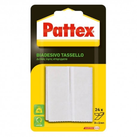Στηρίγματα διπλής όψης 24 τεμ. Pattex