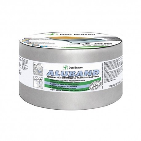 Ασφαλτική μονωτική ταινία 10cmx10m Aluband DEN BRAVEN